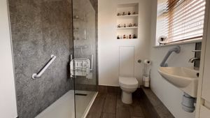 Downstairs Shower Room- click for photo gallery